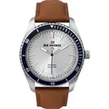 Ben Sherman WBS114UT The Ronnie Original Herren 45mm 10ATM - Dunkelblau/Braun/Silber