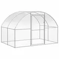 Outdoor-Hühnerstall 3x2x2 m Verzinkter Stahl