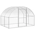 Outdoor Hühnerstall Hühnerkäfig Hühnerhaus Tierkäfig Verzinkter Stahl