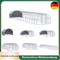 Outdoor Hühnerstall Hühnerkäfig Hühnerhaus Tierkäfig Verzinkter Stahl vidaXL