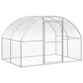 Outdoor-Hühnerstall 3x2x2 m Verzinkter Stahl