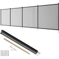 VEVOR Poolzaun, 1,21 x 3,66 m abnehmbarer Kindersicherheits-Poolzaun, einfache DIY-Installation, Schwimmbadzaun, 340 g Teslin-PVC-Poolzaunnetz, sch...