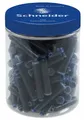 SCHNEIDER BLAUE STIFTPATRONEN, GLAS, 100 Stück