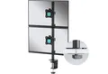 ONKRON Monitor-Halterung 13-32 Zoll, bis 8 kg, VESA 75x75-100x100, (bis 34 Zoll, neigbar, schwenkbar, drehbar, Gasdruckfeder, Kabelmanagement)