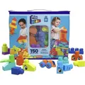 MEGA BLOKS Bausteinebeutel Deluxe mit 150 großen Bausteinen, Bausatz, 1 Jahr(e), Kunststoff, 150 Stück(e), 2,07 kg