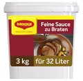 MAGGI Professional Feine Sauce zu Braten, vegan, Ergiebigkeit 32 L, 1er Pack (1 x 3 kg GastroBox)