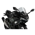 Windschutzscheibe PUIG Z-Racing Geräuchert Hell für Kawasaki Ninja 500 2024-2024