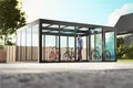 SunElements SunGarden Gartenhaus Infinity 5.4 548 x 443 cm anthrazit-metallic
