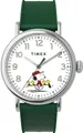 Timex Quarzuhr PEANUTS WATERBURY STANDARD TW2W78900AJ, Armbanduhr, Herrenuhr, Damenuhr,Kunststoffarmband, Leuchtzeiger