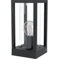 CASCINETTA Stehleuchte Stehlampe Lampe - L15 x B15 x H30,5 cm - schwarz - 1X40W exkl. - IP54 - Schwarz