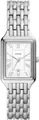 Fossil Quarzuhr RAQUEL ES5221, Armbanduhr, Damenuhr, Datum, analog, Edelstahlarmband