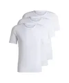 BOSS Herren Classic T-Shirts Kurzarm Shirts Pure Cotton Crew-Neck 6er Pack, Farbe:Weiß, Artikel:-100 White, Größe:XL