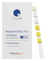 10x LuxmedIQ Urin Teststreifen 5 Parameter - Blasenentzündung, Harnwegsinfekt, Nierenerkrankung & Diabetes sicher erkennen - Indikator für Leukoyzten, Nitrit, Blut, Eiweiß, Glukose