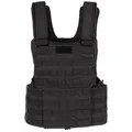 Weste MOLLE II schwarz taktische Einsatzweste Paintball Bundeswehr Schutzweste