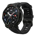 Amazfit T-Rex 3 Pro Outdoor Smartwatch 48mm Saphir-AMOLED-Display Titan Schwarz
