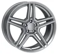 Rial Felgen M10 6.5x17 ET44 5x112 GRA für MERCEDES-BENZ A B CLA GLA GLB
