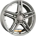Rial M10 metal-grey 6.5x17 ET44 - LK5/112 ML66.5 Alufelge grau