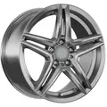Rial M10 Metal Grey 6.5x17 ET 44 5/112 Alufelge Grau