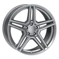 Rial Felgen M10 6.5Jx17 ET44 5x112 GRA für MERCEDES-BENZ A B CLA GLA GLB