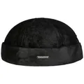 Stetson Schiebermütze (1-St) Dockercap mit Umschlag, Made in the EU schwarz S (54-55 cm)