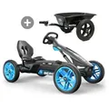 BERG Rally APX Blue 2.0 Pedal-Gokart mit Anhänger