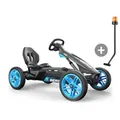 BERG Rally APX Blue 2.0 Pedal-Gokart mit Rundumlicht