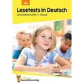 Übungsheft mit Lesetests in Deutsch 4. Klasse