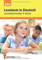 Übungsheft mit Lesetests in Deutsch 4. Klasse: Echt... | Buch | Zustand sehr gut