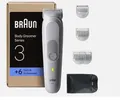 Braun Bodygroomer Series 3, +6 Zubehörteile, Extra Hautschutz,