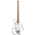 Donner HUSH-X Pro Traveler Guitar White - E-Gitarre