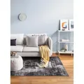 benuta Teppich Tosca, rechteckig, Höhe: 5 mm, Teppich Wohn-, Ess- und Schlafzimmer, Flur, Kunstfaser, Gemütlich schwarz 115 cm x 180 cm x 5 mm