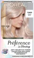 L'ORÉAL PARIS Coloration Préférence Le Blonding Toner, mit pflegender Formel