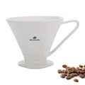 Westmark Porzellan-Kaffeefilter/Filterhalter, Filtergröße 6, Für bis zu 6 Tassen Kaffee, Brasilia, Porzellan, 24492260