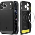 Handyhülle für iPhone 17 Pro Spigen Case Cover Schutzhülle Etui Hülle Schwarz