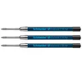 3x Schneider Großraummine Schreiber Mine Express 735 0,5mm G2 schwarz M 7361