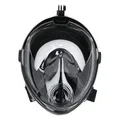 Rezo Taucherbrille Thresher Full Face Mask, mit großer Panoramascheibe schwarz L/XL