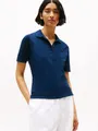 Tommy Hilfiger Poloshirt Regular Fit Pique Premium Polo Baumwollmischung, regular fit