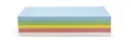 magnetoplan Moderationskarten, selbstklebend, oval | 250 Stück in 5 Pastellfarben | FSC-zertifiziert | Moderationskarten für Meetings und Präsentationen | BxH 190x110 mm
