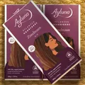DOPPELPACK Ayluna Pflanzenhaarfarbe 70 ZIMTBRAUN 100g Naturkosm. bio vegan halal