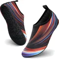 Wasserschuhe Damen Herren Kinder Unisex Badeschuhe Aquaschuhe Surfschuhe Schw...