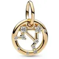 Pandora Bead Pandora-CHARM-Anhänger gold ONE 762712C01 goldfarben
