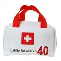 1. Hilfe Tasche * 40. Geburtstag* Geschenk, Spaß, Scherzartikel, Party, Deko