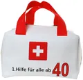 Geschenk Verpackung Geburtstag erste 1. Hilfe Tasche 30. 40. 50. Ruhestand Rente