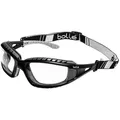 Schutzbrille TRACKER II Schwarz/Grau,klares PC, TRACPSI