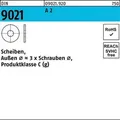 Scheibe DIN 9021 6,4x18x1,6 A 2 1000 Stück