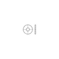 Scheibe DIN 9021/ISO 7093 6,4x18x1,6mm Edelstahl A2 blank 1000 Stk