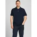 Jack & Jones PlusSize Poloshirt Paulus Polo bis Größe 6XL blau XXL (58/60)