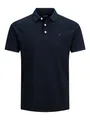 JACK & JONES Polo Shirt Herren, Dark Navy/Detail:ps, XXL Große Größen