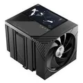 TRYX TURRIS T620 CPU-Luftkühler, Dual-Tower, mit 5-Zoll-Display - 120mm, schwarz (165 mm) (H-T620N-DM2M-G0K)