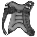 GORILLA SPORTS® Gewichtsweste - 5kg / 8kg / 10kg, mit Gewichten, Unisex, Universalgröße, Verstellbar - Trainingsweste, Laufweste, Weight Vest, Fitnessweste, Weste mit Gewicht, Krafttraining, Laufen